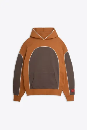 Arches Colorblocked Basic Hoodie (Teracotta/Mocha)