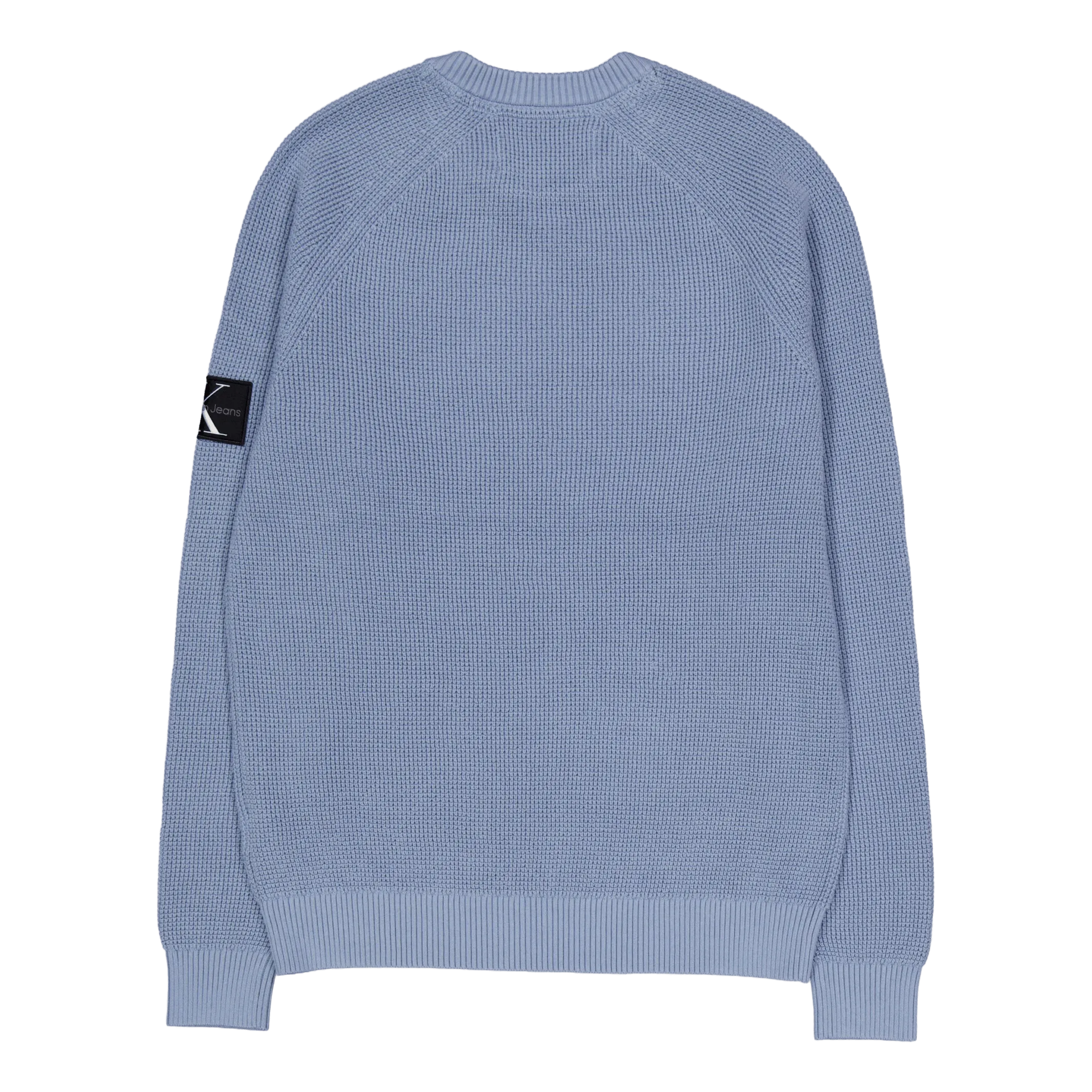 Badge Easy Sweater Cff-faded Denim