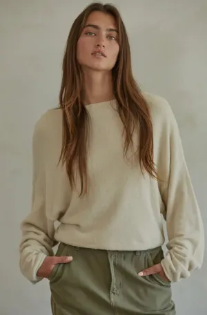 Boat Neck Cozy Sweater