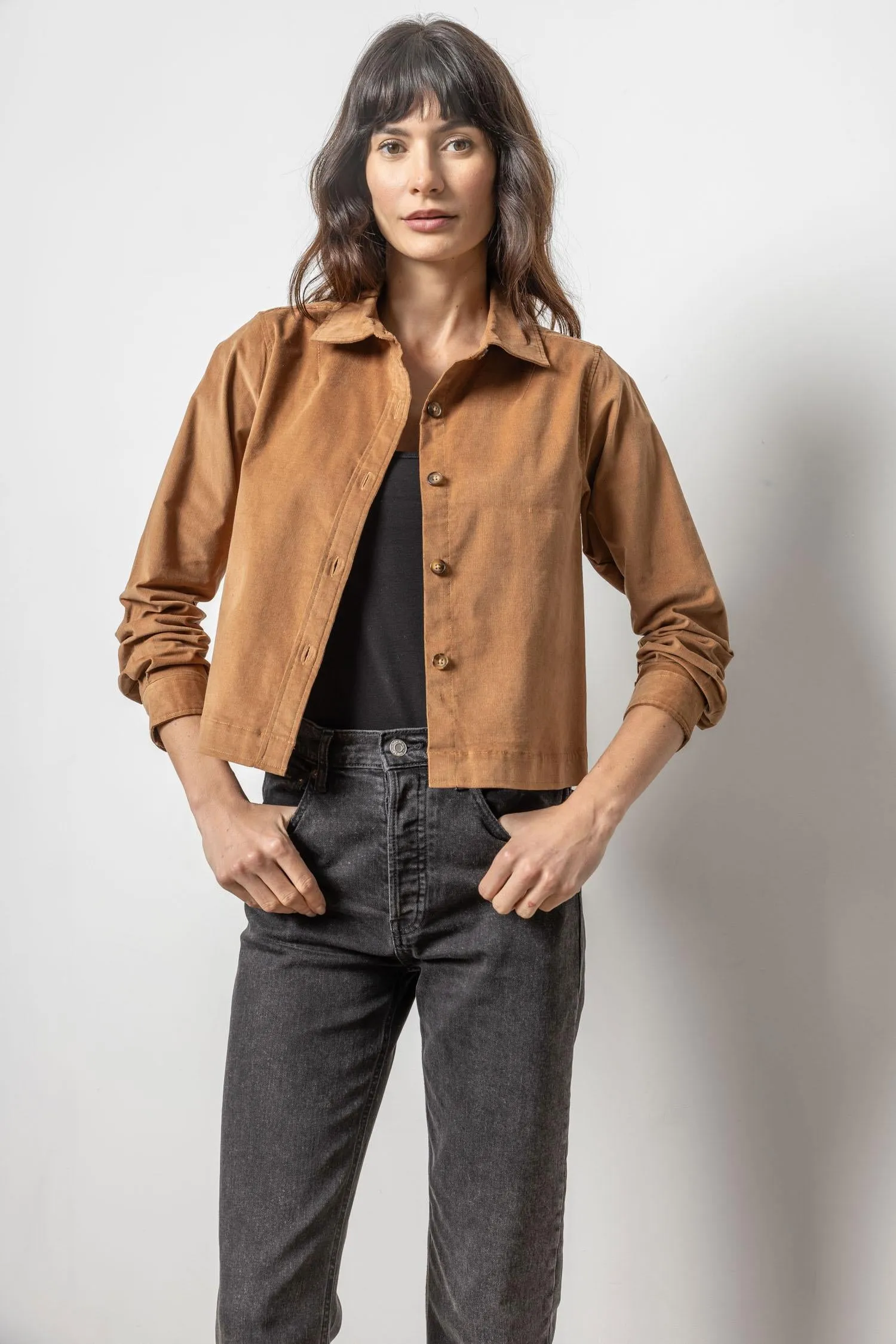 Corduroy Button Down Shirt