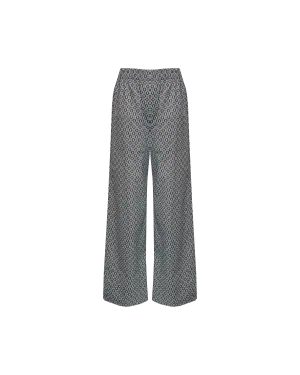 JEAN PANT GEOMETRIC PRINT