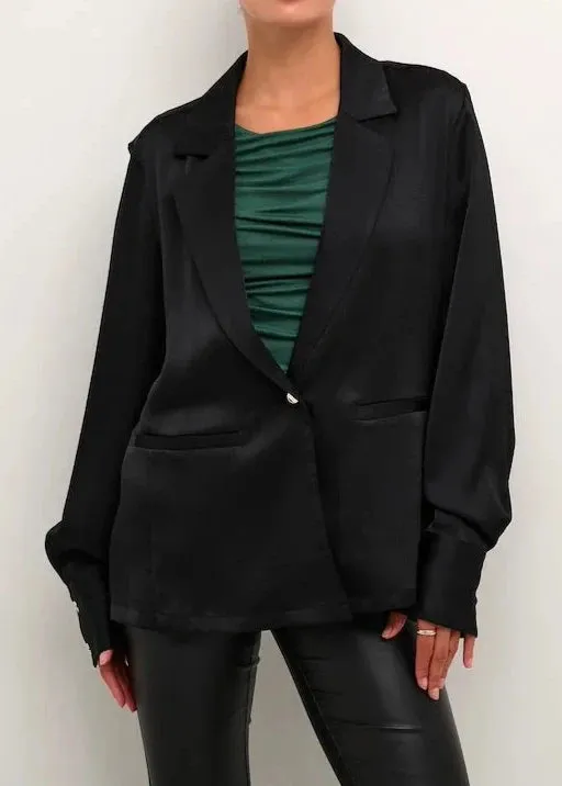 KAINGRID BLAZER | BLACK DEEP