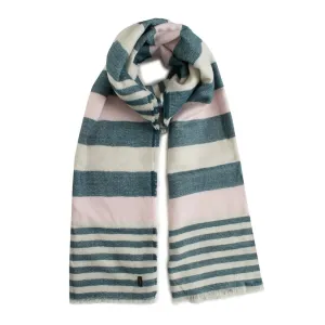 Lee Women's Striped Polyester Scarf - Stylish Accessories