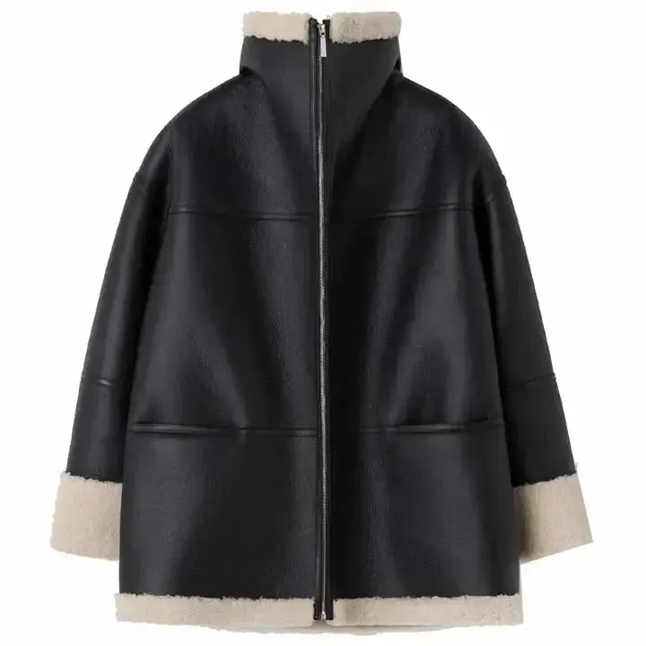 RAF Sheepskin Fur Coat - Classic & Warm