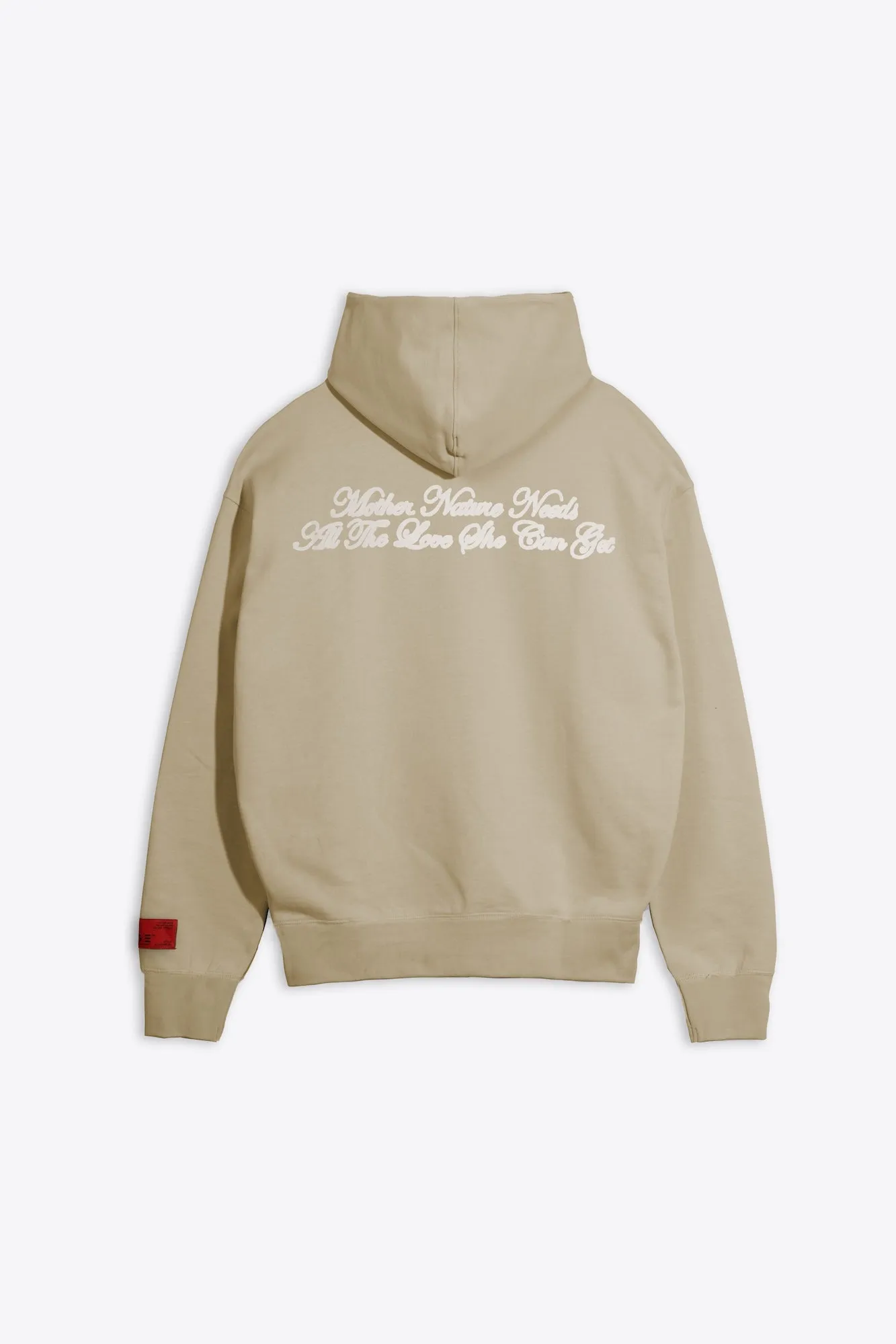 Support Your Local Planet Basic Hoodie (Sand)