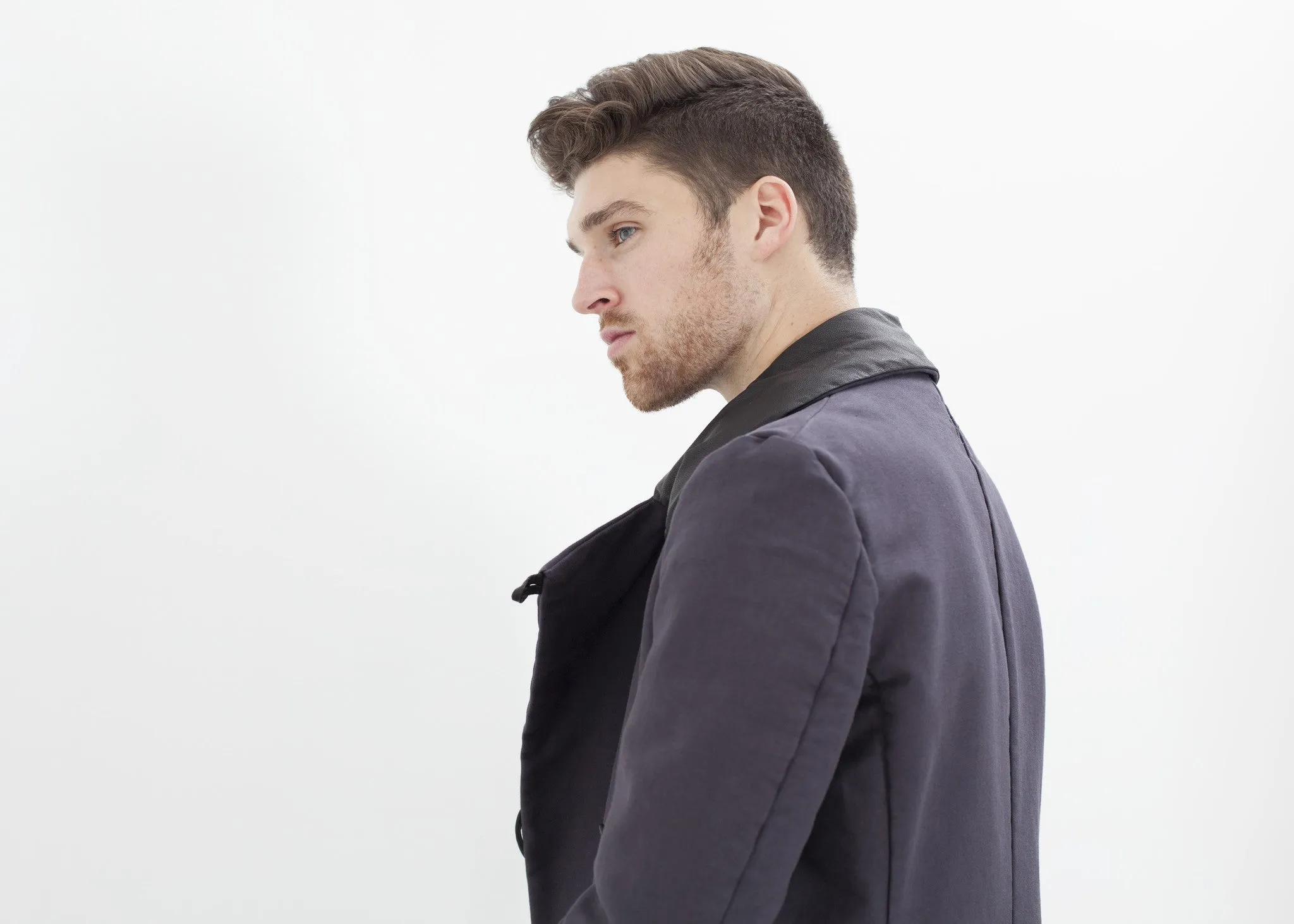 Taban Coat in Phantom - Fashionable Choice