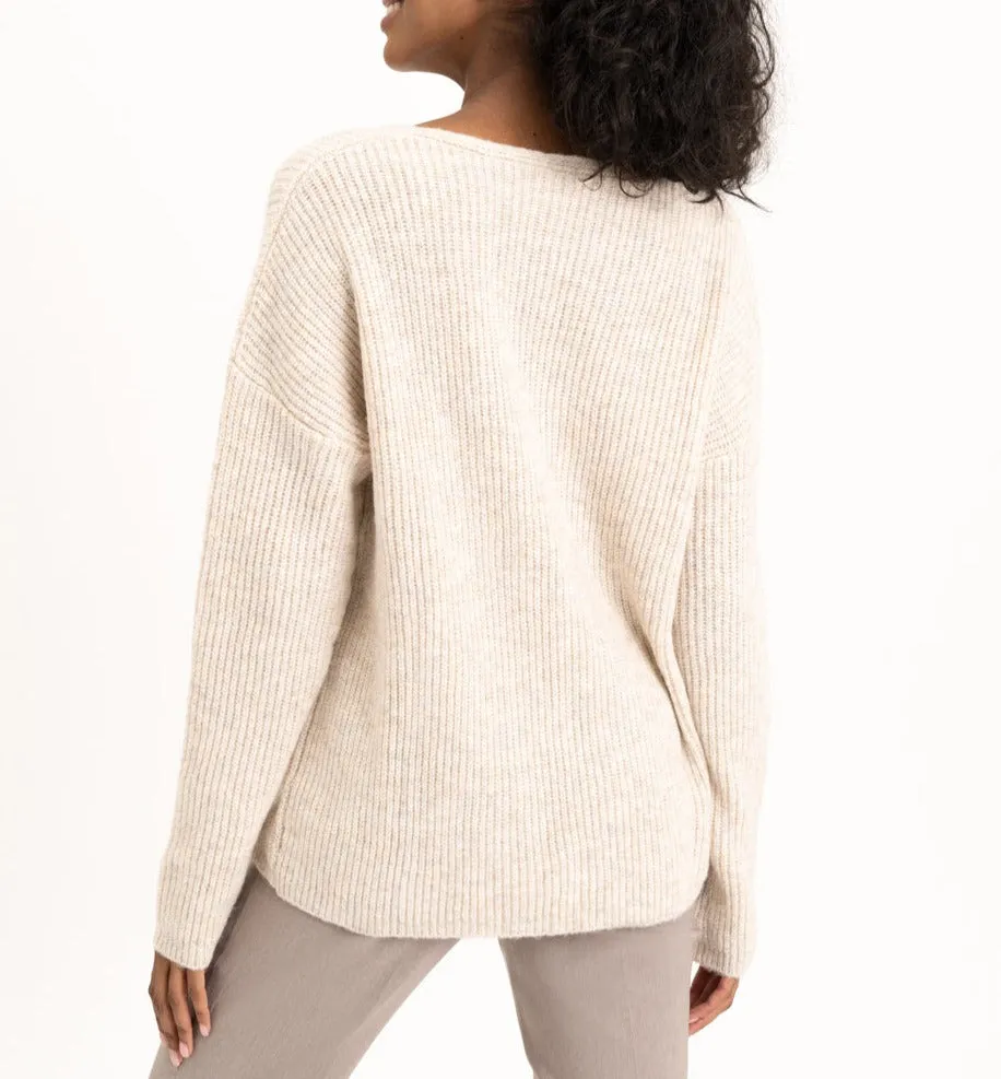 V Neck Soft Sweater
