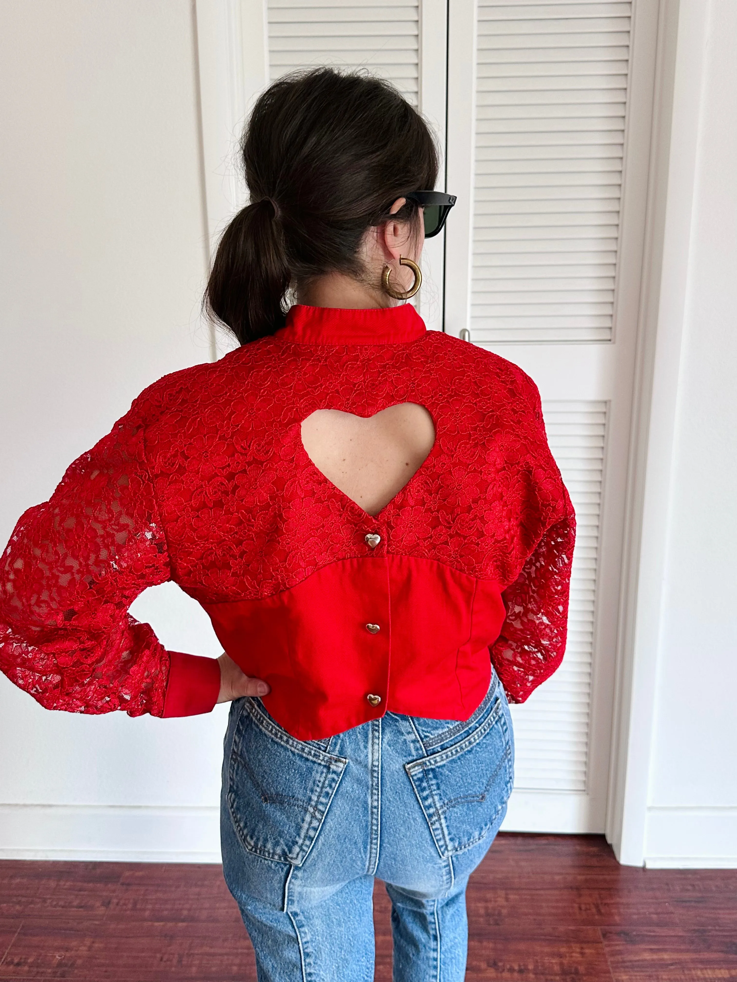 Vintage Western Heart Shirt