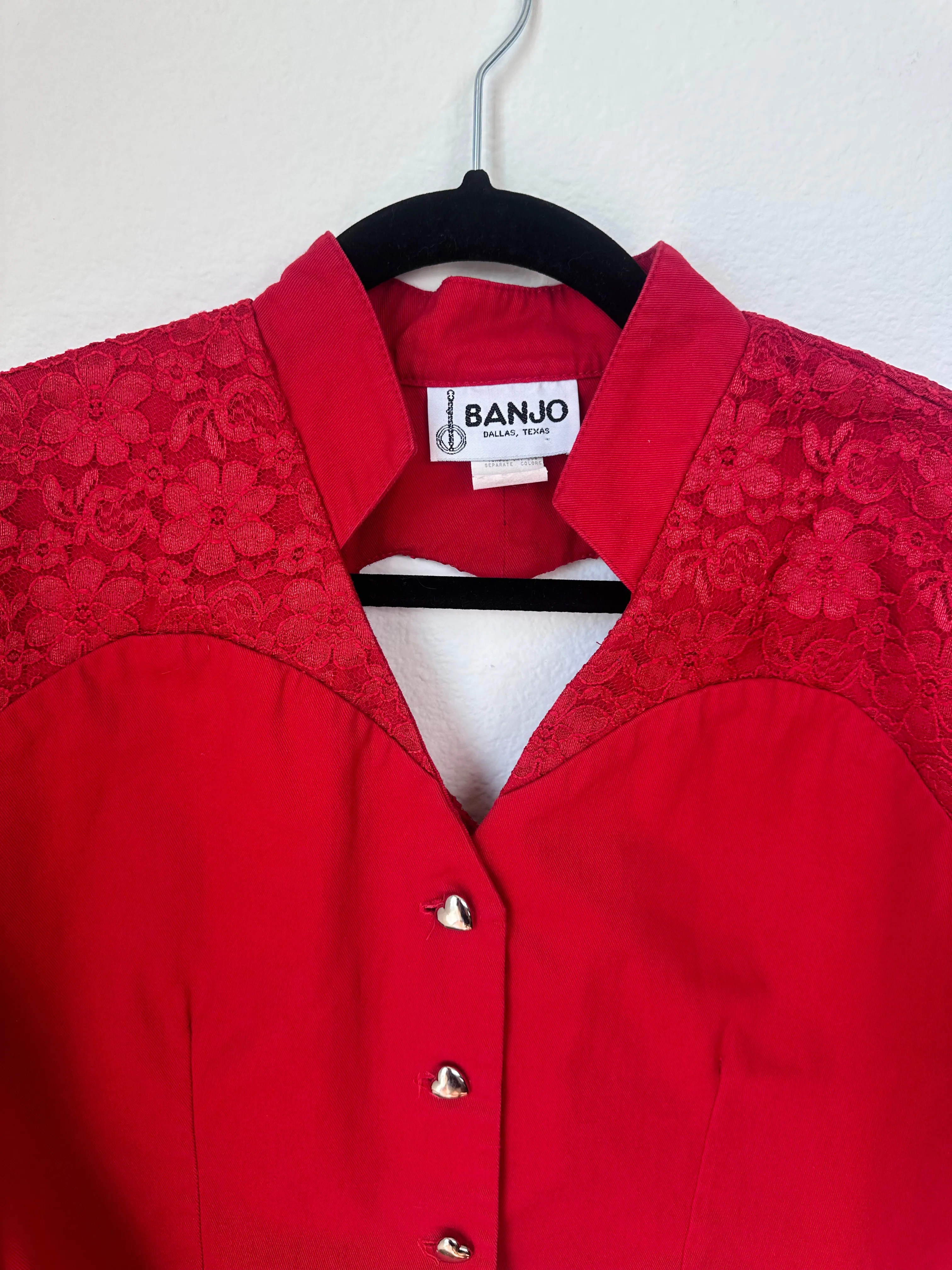 Vintage Western Heart Shirt